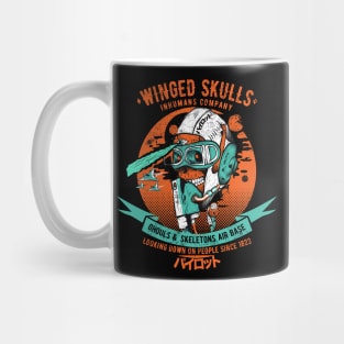 Winged Skulls Inhuman Company Mug